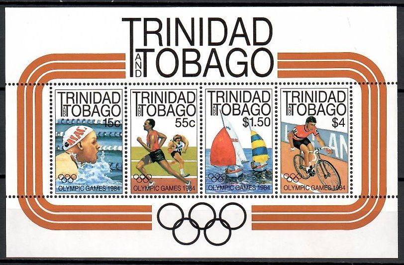 Znaczek Trynidad i Tobago 1984 Mi bl 37 Czyste **