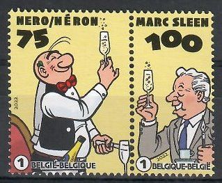 Znaczek Belgia 2022 Mi 5128-5129 Czyste **