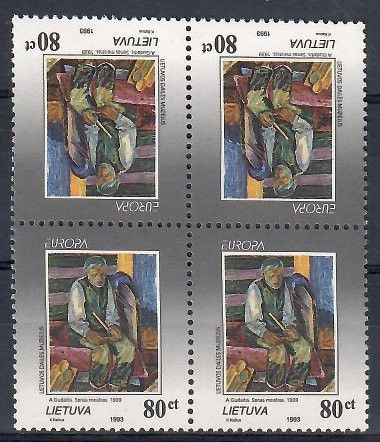 Znaczek Litwa 1993 Mi 544 Czyste **