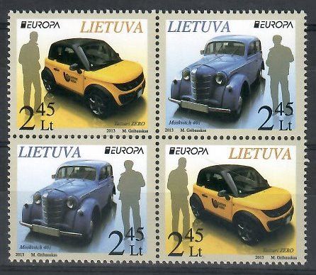 Znaczek Litwa 2013 Mi 1131-1132 Czyste **