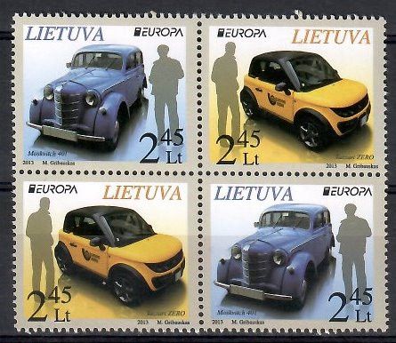 Znaczek Litwa 2013 Mi 1131-1132 Czyste **