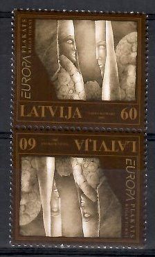Znaczek Łotwa 2003 Mi 590 Czyste **