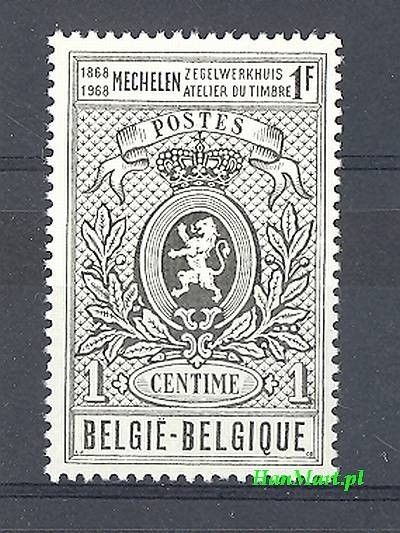 Znaczek Belgia 1968 Mi 1507 Czyste **