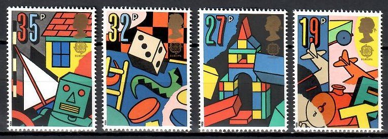Znaczek Wielka Brytania 1989 Mi 1202-1205 Czyste **