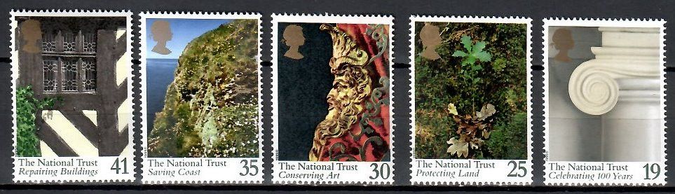 Znaczek Wielka Brytania 1995 Mi 1564-1568 Czyste **