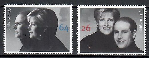 Znaczek Wielka Brytania 1999 Mi 1813-1814 Czyste **