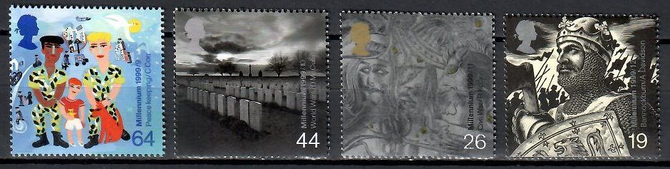 Znaczek Wielka Brytania 1999 Mi 1827-1830 Czyste **