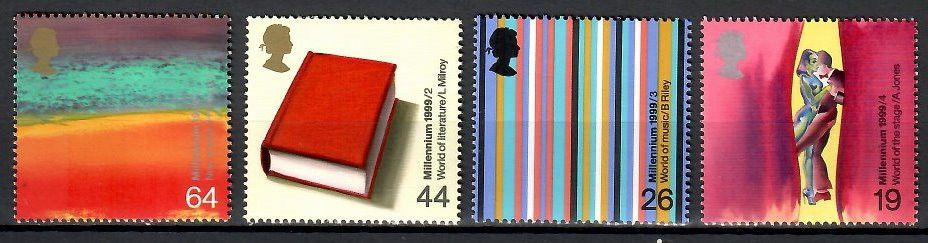 Znaczek Wielka Brytania 1999 Mi 1835-1838 Czyste **