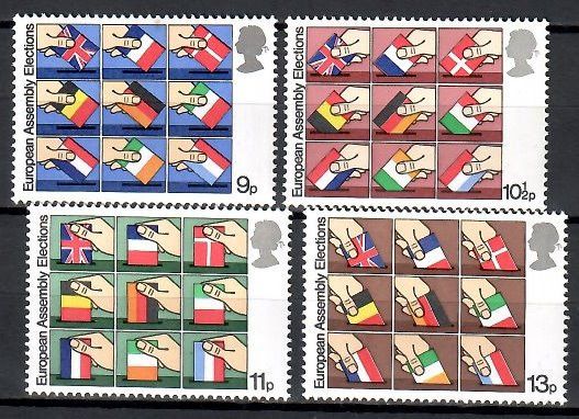 Znaczek Wielka Brytania 1979 Mi 789-792 Czyste **
