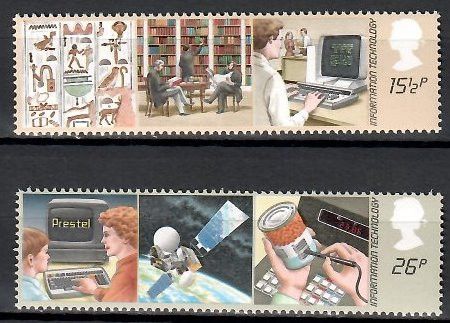 Znaczek Wielka Brytania 1982 Mi 927-928 Czyste **