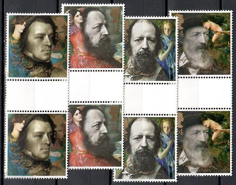 Wielka Brytania 1992 Mi 1392-1395 Czyste **