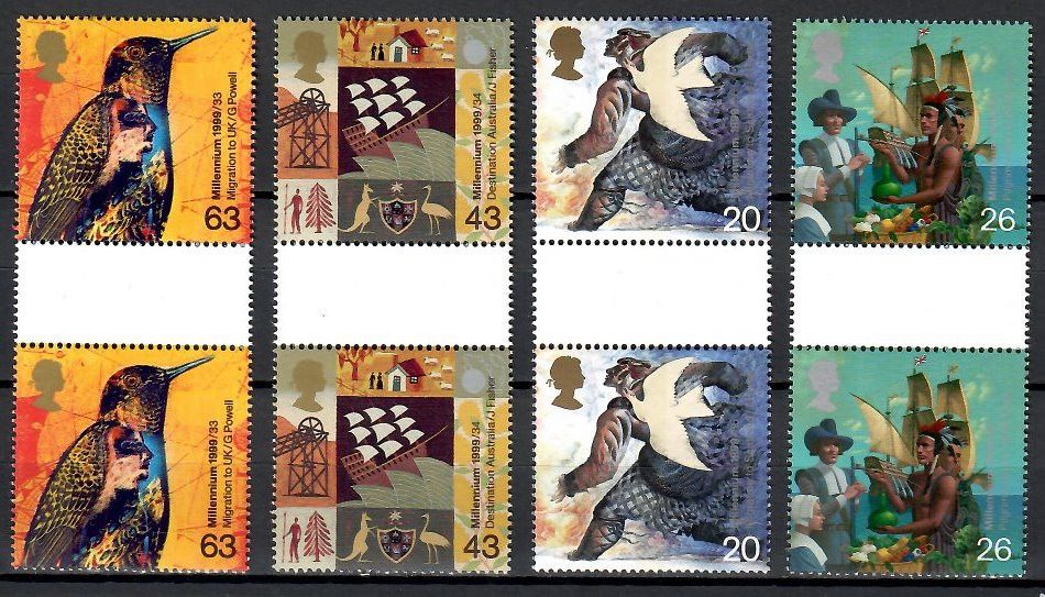 Znaczek Wielka Brytania 1999 Mi 1797-1800 Czyste **