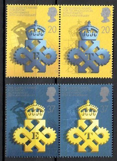Znaczek Wielka Brytania 1990 Mi 1266-1269 Czyste **