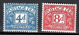 Znaczek Wielka Brytania 1968 Mi por 74-75 Czyste **