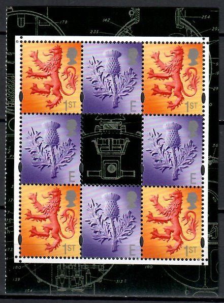 Znaczek Wielka Brytania 1999 Mi SKO78-79 Czyste **