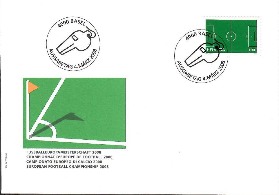 Znaczek Szwajcaria 2008 Mi 2044 FDC
