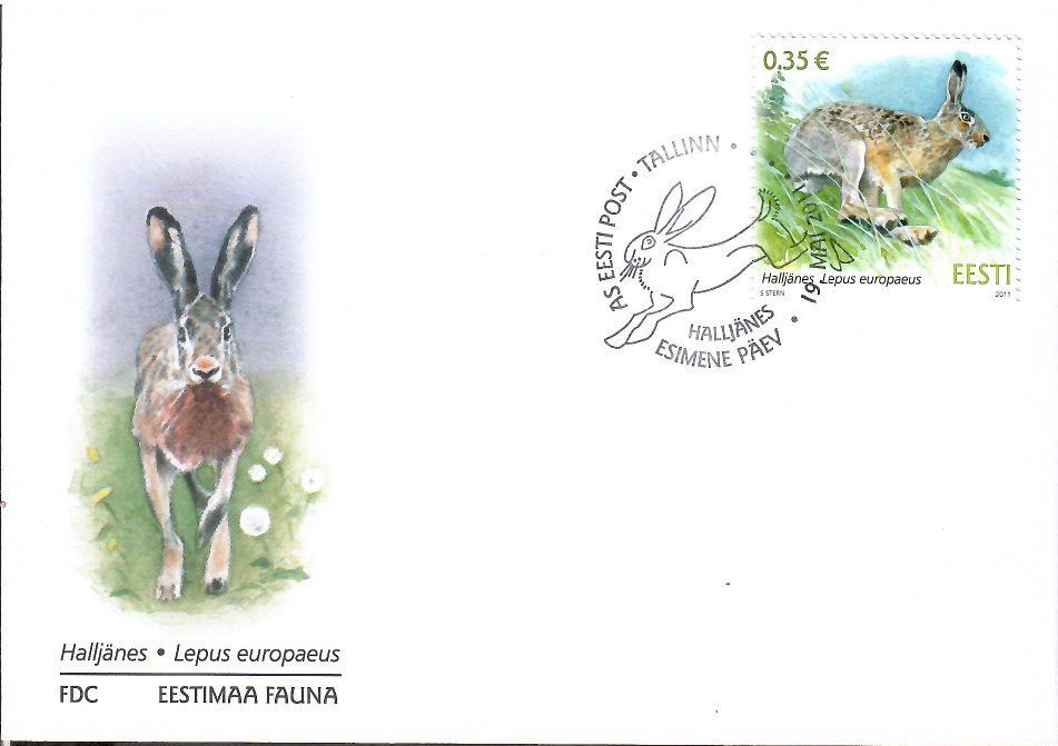 Znaczek Estonia 2011 Mi 698 FDC