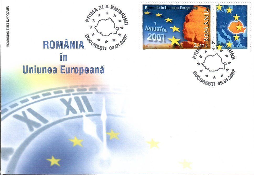 Znaczek Rumunia 2007 Mi zf 6157 FDC