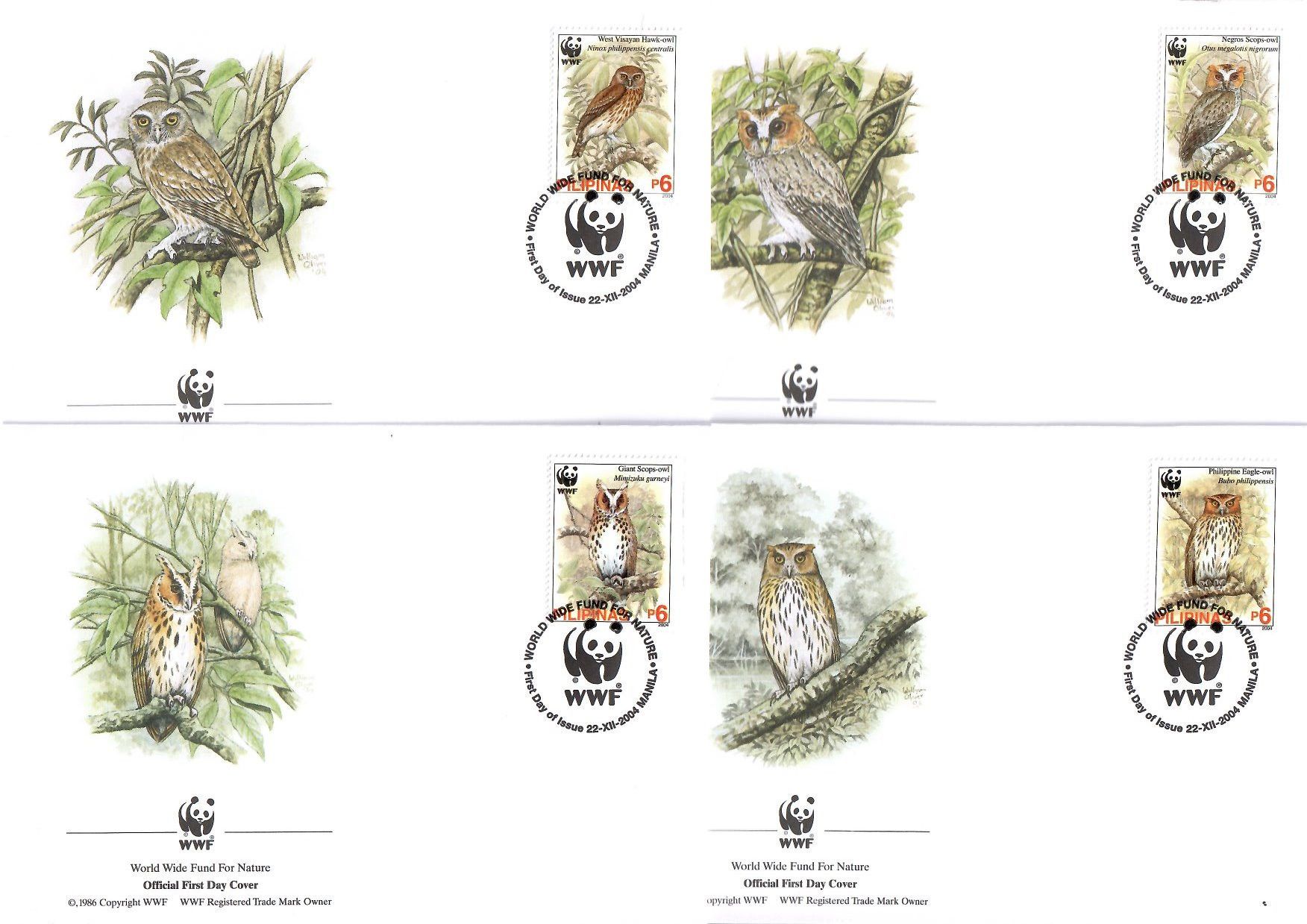 Znaczek Filipiny 2004 Mi 3593-3596 FDC