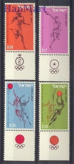 Znaczek Izrael 1964 Mi 304-307 Czyste **