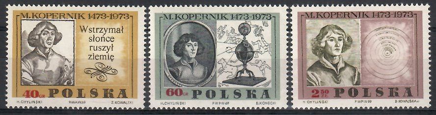 Znaczek Polska 1969 Mi 1925-1927 Fi 1778-1780 Czyste **