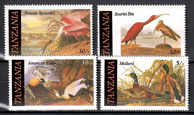 Znaczek Tanzania 1986 Mi 315-318 Czyste **