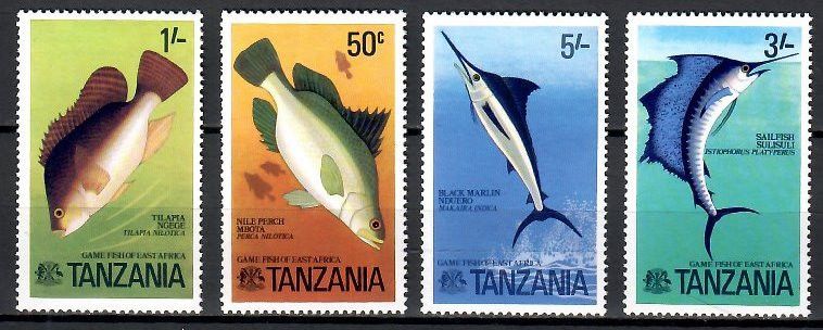 Znaczek Tanzania 1977 Mi 66-69 Czyste **