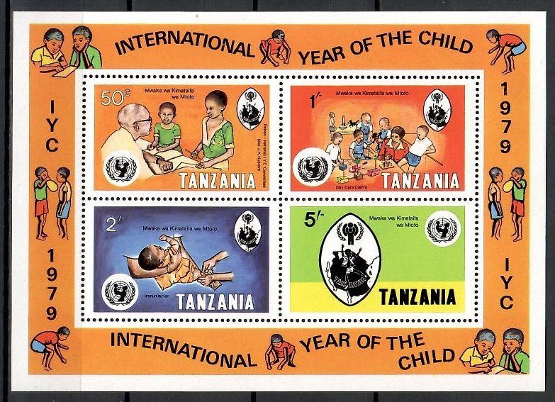 Znaczek Tanzania 1979 Mi bl 18 Czyste **