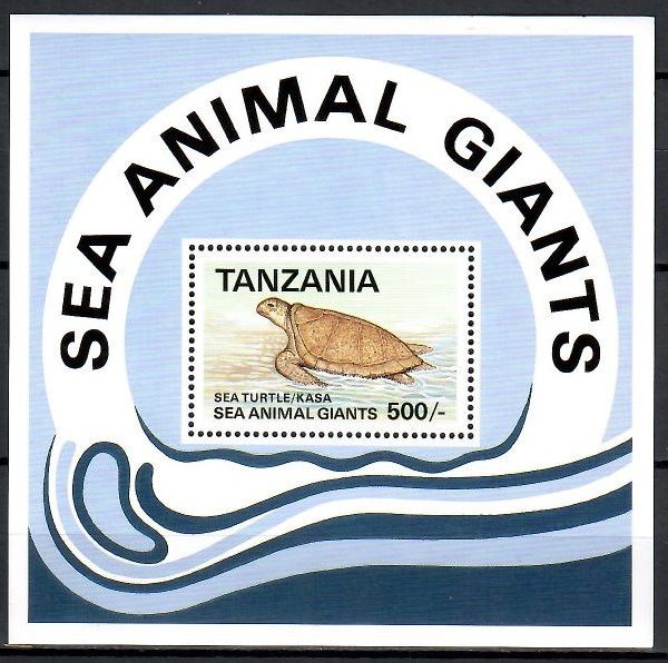 Znaczek Tanzania 1993 Mi bl 210 Czyste **