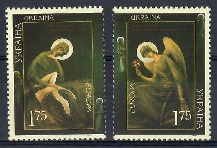 Znaczek Ukraina 2003 Mi 562-563 Czyste **