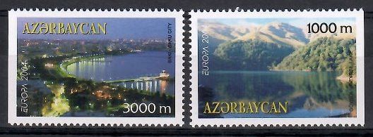Znaczek Azerbejdżan 2004 Mi 573-574D Czyste **
