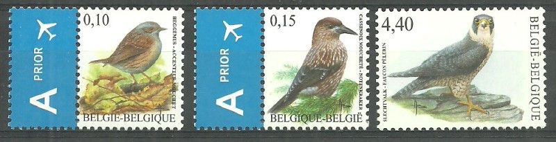 Znaczek Belgia 2008 Mi 3796-3798 Czyste **