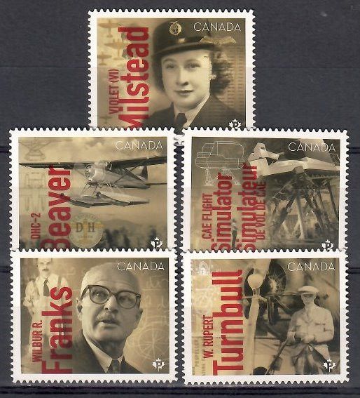 Znaczek Kanada 2022 Mi 3963-3967 Czyste **