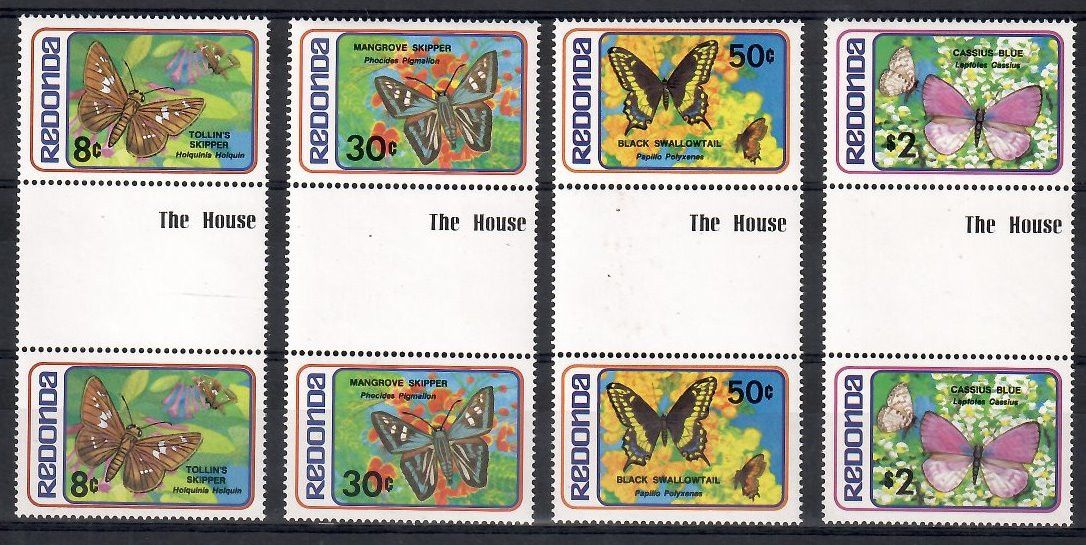 Znaczek Redonda 1982 Mi 105-108 Czyste **