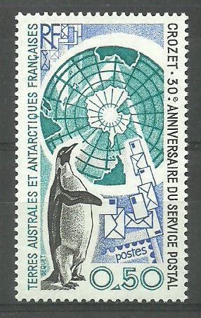 Znaczek TAAF 1991 Mi 279 Czyste **