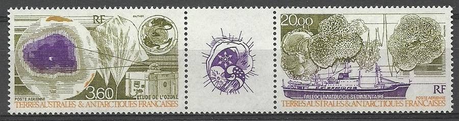 Znaczek TAAF 1991 Mi 277-278 Czyste **