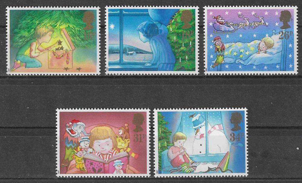 Znaczek Wielka Brytania 1987 Mi 1126-1130 Czyste **