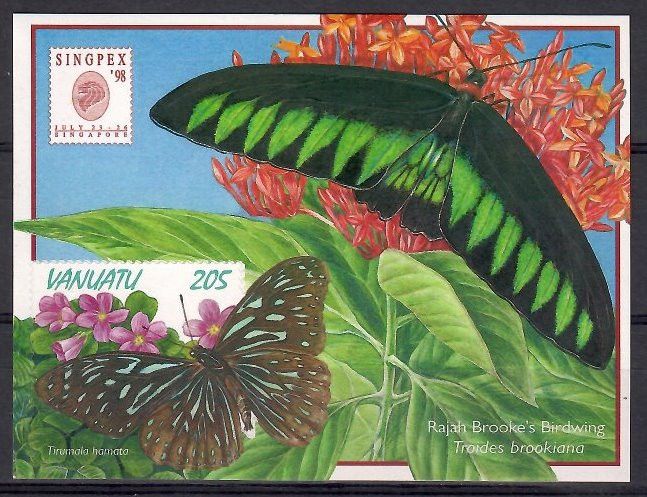 Znaczek Vanuatu 1998 Mi bl 32 Czyste **
