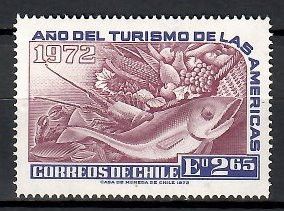 Znaczek Chile 1972 Mi 785 Czyste **