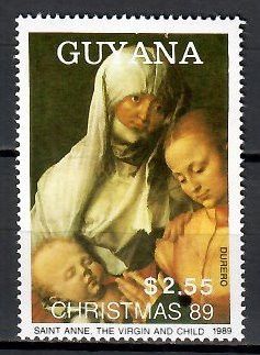 Znaczek Gujana 1989 Mi 3074 Czyste **