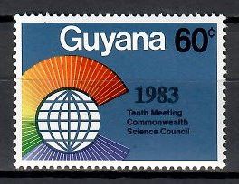 Znaczek Gujana 1983 Mi 964 Czyste **