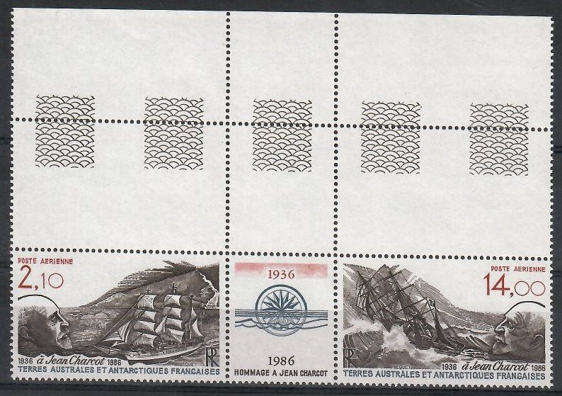 Znaczek TAAF 1986 Mi 216-217 Czyste **