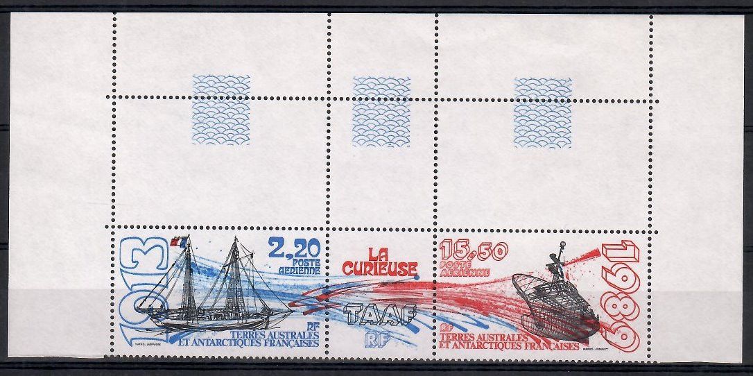 Znaczek TAAF 1989 Mi 252-253 Czyste **