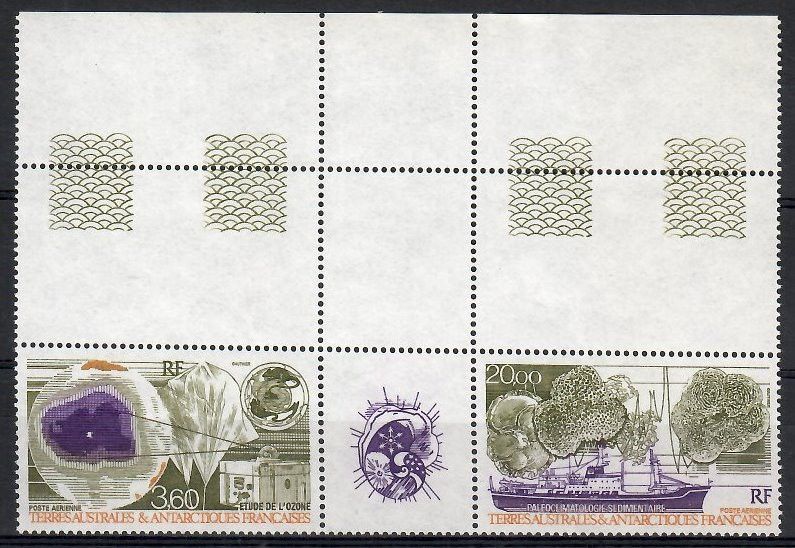 Znaczek TAAF 1991 Mi 277-278 Czyste **