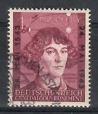 Znaczek Generalne Gubernatorstwo / GG 1943 Mi 104 Fi 104 Stemplowane