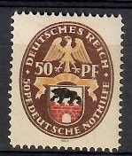 Znaczek Deutsches Reich / III Rzesza 1929 Mi 434 Czyste **