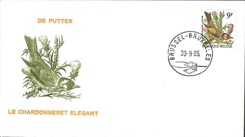 Znaczek Belgia 1985 Mi 2242 FDC