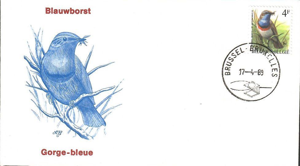 Znaczek Belgia 1989 Mi 2373 FDC