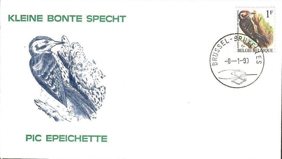 Znaczek Belgia 1990 Mi 2401 FDC