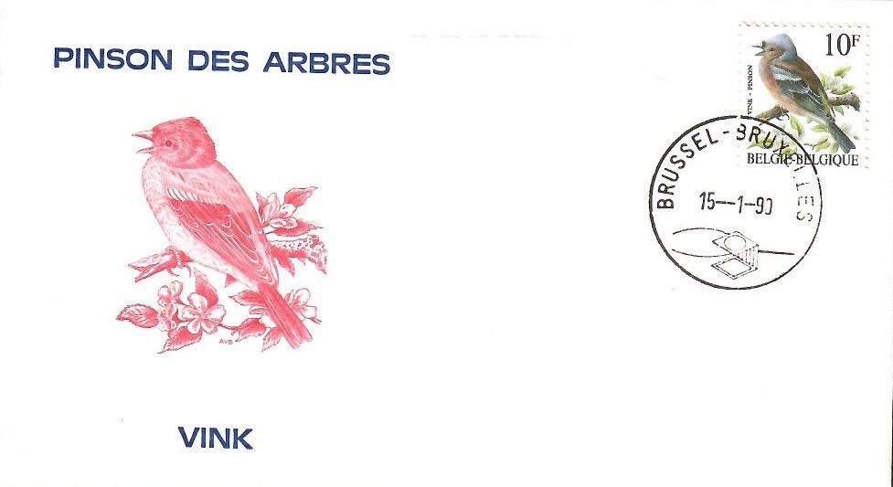 Znaczek Belgia 1990 Mi 2404 FDC